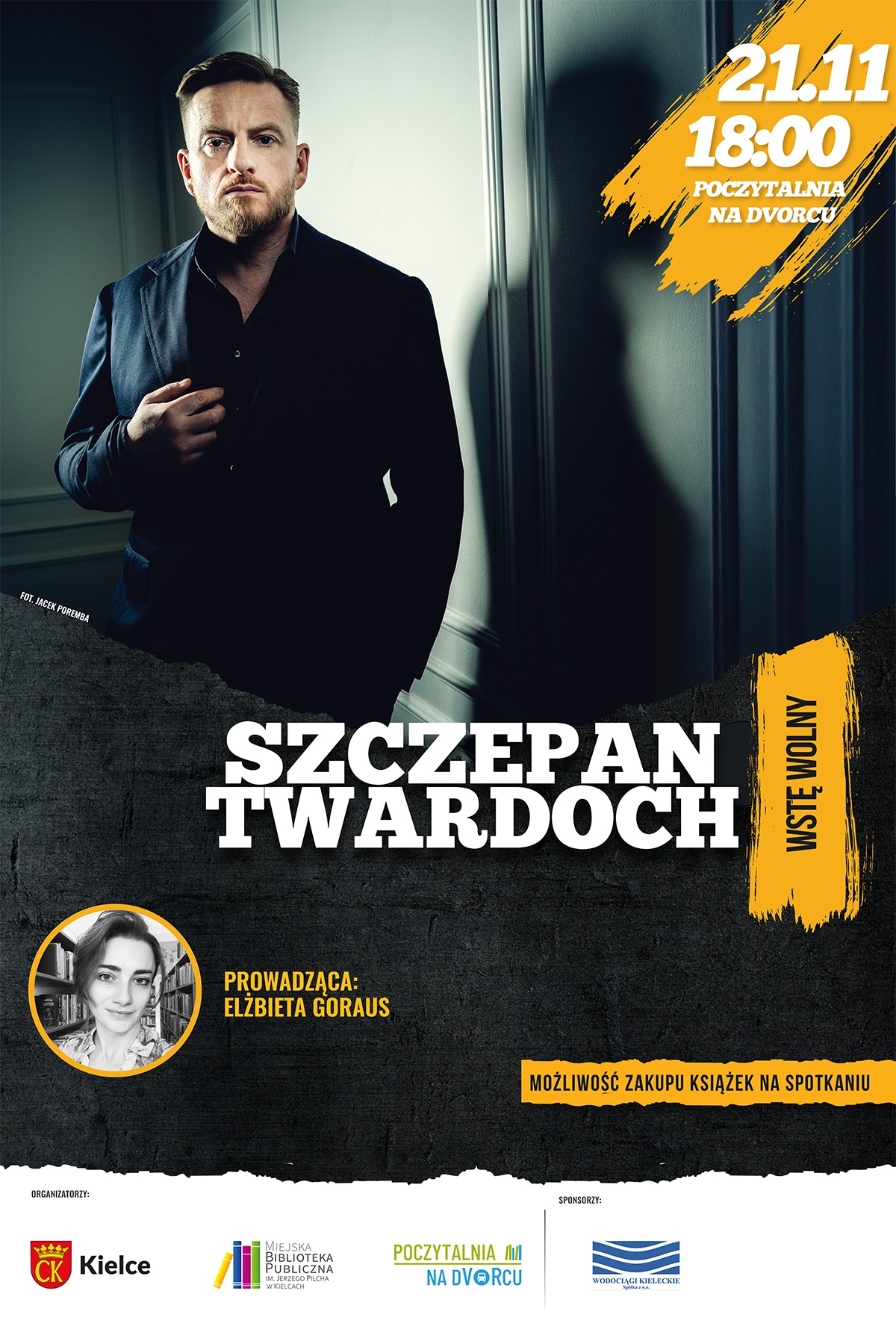 Szczepan Twardoch – spotkanie autorskie - Radio Kielce