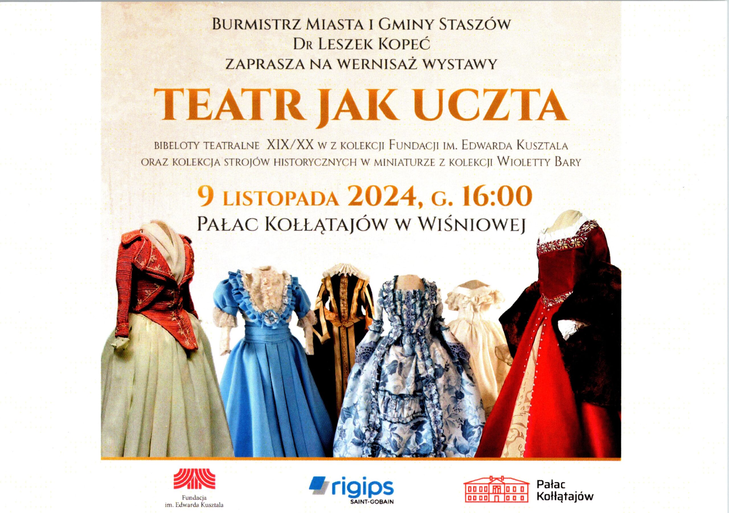 Teatr jak uczta – wystawa - Radio Kielce