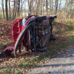 Groźny wypadek w powiecie kieleckim