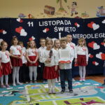 Patriotyczne przedszkolaki świętowały Dzień Niepodległości