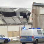 20.11.2024. Mława. Katastrofa budowlana / Fot. Państwowa Straż Pożarna - Facebook