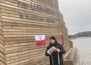 Wodowanie książki o żeglarzu ze Starachowic