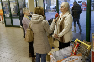 29.11.2024 Kielce. Zbiórka żywności organizowana przez Kielecki Bank Żywności / Fot. Aleksandra Kwaśniewska - Radio Kielce