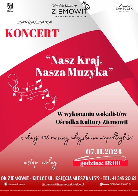 Nasz Kraj, Nasza Muzyka – koncert - Radio Kielce