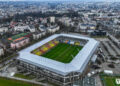 Kielce. Wyremontowany dach Stadionu Miejskiego przy ulicy Ściegiennego / Fot. www.kielce.eu