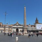 Muzyczne podróże przez świat. Włochy. Rzym. Piazza del Popolo i Porta del Popolo / Fot. Paweł Grzesik