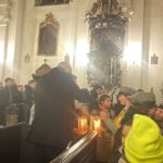 18.12.2024. Sandomierz. Betlejemskie Światło Pokoju / Fot. Grażyna Szlęzak - Radio Kielce