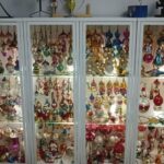 Kolekcja bombek z PRL-u Eweliny Borkowskiej z Zawichostu / Fot. Grażyna Szlęzak – Radio Kielce