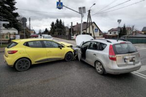 17.12.2024. Mąchocice Kapitulne. Wypadek / Fot. policja