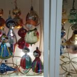 Kolekcja bombek z PRL-u Eweliny Borkowskiej z Zawichostu / Fot. Grażyna Szlęzak – Radio Kielce