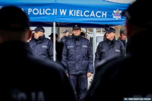 16.12.2024. Otwarcie posterunku policji w Wiślicy / Fot. Świętokrzyska Policja