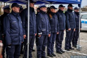 16.12.2024. Otwarcie posterunku policji w Wiślicy / Fot. Świętokrzyska Policja