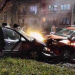 27.12.2024. Ostrowiec Świętokrzyski. Ul. Sandomierska. Wypadek / Fot. Ratownictwo Powiatu Ostrowieckiego FB