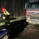 05.12.2024. Wypadek w Sulisławicach / Fot. Straż Pożarna