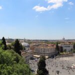 Muzyczne podróże przez świat. Włochy. Rzym. Widok ze wzgórza Pincio na Piazza del Popolo i kopułę Bazyliki św. Piotra / Fot. Paweł Grzesik
