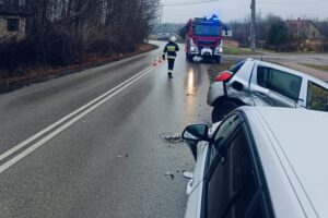 09.12.2024. Tumlin. Wypadek / źródło: policja