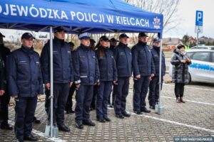 16.12.2024. Otwarcie posterunku policji w Wiślicy / Fot. Świętokrzyska Policja