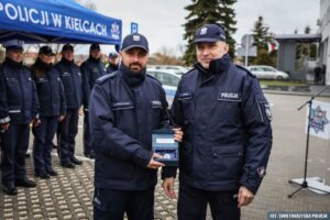 16.12.2024. Otwarcie posterunku policji w Wiślicy / Fot. Świętokrzyska Policja