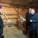 21.12.2024. Sandomierz. Żywa szopka / Fot. Grażyna Szlęzak - Radio Kielce