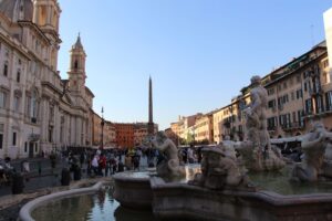 Muzyczne podróże przez świat. Włochy. Rzym. Piazza Navona / Fot. Paweł Grzesik