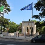 Muzyczne podróże przez świat. Włochy. Rzym. Mauzoleum i ossuarium żołnierzy Giuseppe Garibaldiego na zboczu wzgórza Gianicolo / Fot. Paweł Grzesik