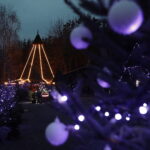 04.12.2024. Bałtów. Wioska Świętego Mikołaja w Bałtowskim Kompleksie Turystycznym / Fot. Wiktor Taszłow - Radio Kielce