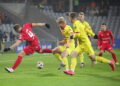 04.12.2024. Kielce. Mecz 1/8 finału Pucharu Polski Korona Kielce - Widzew Łódz / Fot. Wiktor Taszłow - Radio Kielce