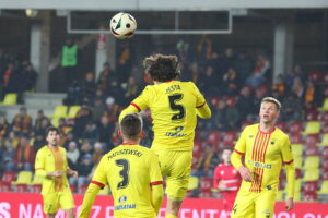 04.12.2024. Kielce. Mecz 1/8 finału Pucharu Polski Korona Kielce - Widzew Łódz / Fot. Wiktor Taszłow - Radio Kielce