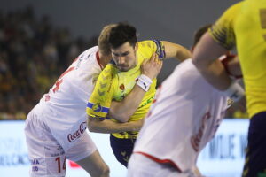 04.12.2024. Kielce. Mecz 10. kolejki Ligi Mistrzów: Industria Kielce - Kolstad Handball / Fot. Wiktor Taszłow - Radio Kielce