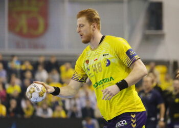 04.12.2024. Kielce. Mecz 10. kolejki Ligi Mistrzów: Industria Kielce - Kolstad Handball. Na zdjęciu: Tomasz Gębala / Fot. Wiktor Taszłow - Radio Kielce