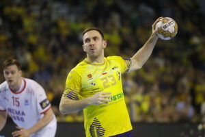 04.12.2024. Kielce. Mecz 10. kolejki Ligi Mistrzów: Industria Kielce - Kolstad Handball / Fot. Wiktor Taszłow - Radio Kielce