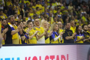 04.12.2024. Kielce. Mecz 10. kolejki Ligi Mistrzów: Industria Kielce - Kolstad Handball / Fot. Wiktor Taszłow - Radio Kielce