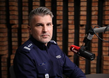 05.12.2024. Radio Kielce. Rozmowa Dnia. Na zdjęciu: insp. Zbigniew Nowak - komendant Wojewódzki Policji w Kielcach / fot. Wiktor Taszłow - Radio Kielce