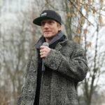 07.12.2024. Kielce. Odsłonięcie muralu upamiętniającego Bronisława Opałko / Fot. Wiktor Taszłow - Radio Kielce