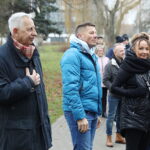 07.12.2024. Kielce. Odsłonięcie muralu upamiętniającego Bronisława Opałko / Fot. Wiktor Taszłow - Radio Kielce