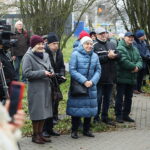 07.12.2024. Kielce. Odsłonięcie muralu upamiętniającego Bronisława Opałko / Fot. Wiktor Taszłow - Radio Kielce