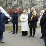 07.12.2024. Kielce. Odsłonięcie muralu upamiętniającego Bronisława Opałko / Fot. Wiktor Taszłow - Radio Kielce