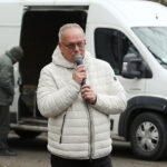 07.12.2024. Kielce. Odsłonięcie muralu upamiętniającego Bronisława Opałko / Fot. Wiktor Taszłow - Radio Kielce
