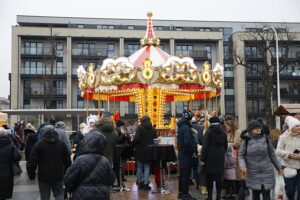 07.12.2024. Kielce. WDK. I Świętokrzyski Jarmark Bożonarodzeniowy / Fot. Wiktor Taszłow - Radio Kielce