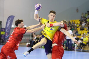 07.12.2024. Kielce. Mecz Industria Kielce - MMTS Kwidzyn / Fot. Wiktor Taszłow - Radio Kielce