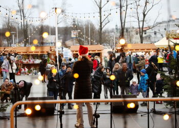 08.12.2024. Kielce. Świętokrzyski Jarmark Bożonarodzeniowy / Fot. Wiktor Taszłow - Radio Kielce