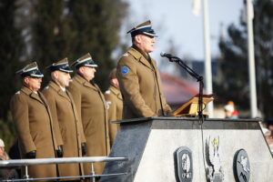 14.12.2024. Kielce. CPdMZ. Przysięga wojskowa / Fot. Wiktor Taszłow - Radio Kielce