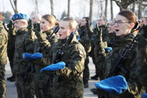 14.12.2024. Kielce. CPdMZ. Przysięga wojskowa / Fot. Wiktor Taszłow - Radio Kielce