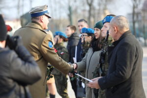 14.12.2024. Kielce. CPdMZ. Przysięga wojskowa / Fot. Wiktor Taszłow - Radio Kielce