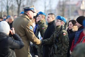 14.12.2024. Kielce. CPdMZ. Przysięga wojskowa / Fot. Wiktor Taszłow - Radio Kielce