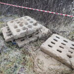 14.12.2024. Kielce. Białogon. Awaria wodociągu / Fot. Wiktor Taszłow - Radio Kielce