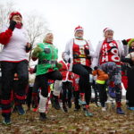 15.12.2024. Borków. Bieg Świąteczna Piątka z Morsowaniem / Fot. Wiktor Taszłow - Radio Kiece