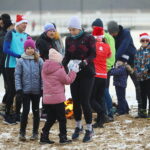 15.12.2024. Borków. Bieg Świąteczna Piątka z Morsowaniem / Fot. Wiktor Taszłow - Radio Kiece