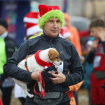 15.12.2024. Borków. Bieg Świąteczna Piątka z Morsowaniem / Fot. Wiktor Taszłow - Radio Kiece