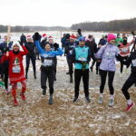 15.12.2024. Borków. Bieg Świąteczna Piątka z Morsowaniem / Fot. Wiktor Taszłow - Radio Kiece